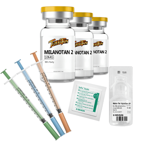 3 Vial 10mg Melanotan 2 Tanning Injection (Treble Kit) | Turbo Tan