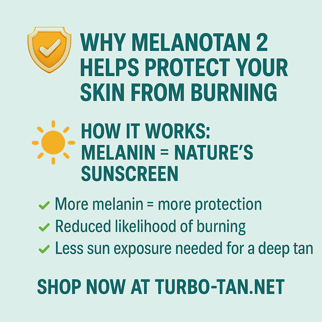 How Melanotan 2 Protects Your Skin from Sunburn Naturally