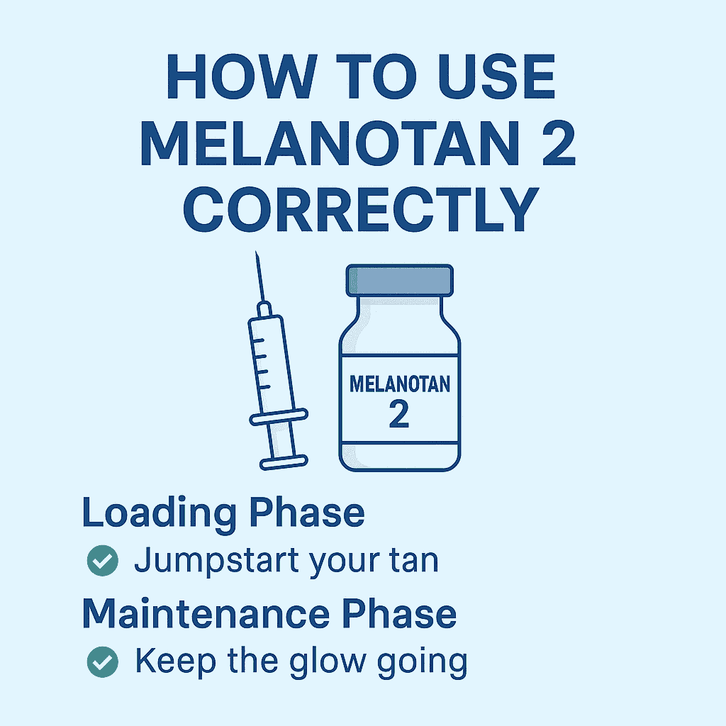 How to Use Melanotan 2 Correctly: Loading & Maintenance Phases Explained